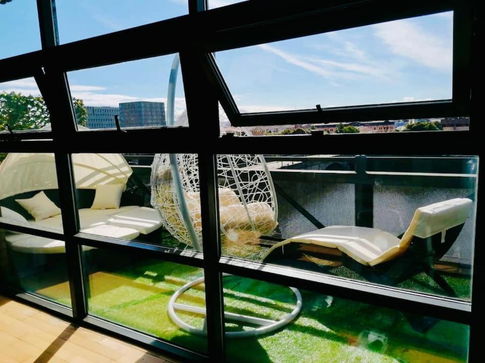Glasgow City Centre G1 Penthouse With Riverviews - Duplex Eksteriør bilde