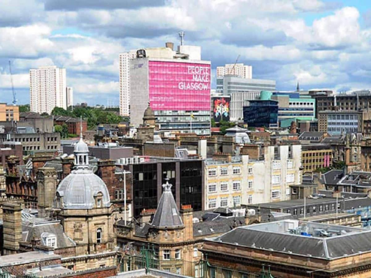 Glasgow City Centre G1 Penthouse With Riverviews - Duplex Eksteriør bilde