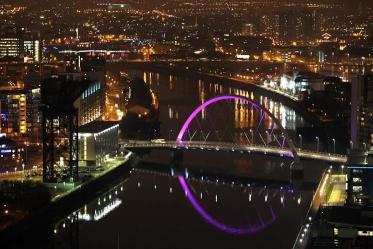 Glasgow City Centre G1 Penthouse With Riverviews - Duplex Eksteriør bilde