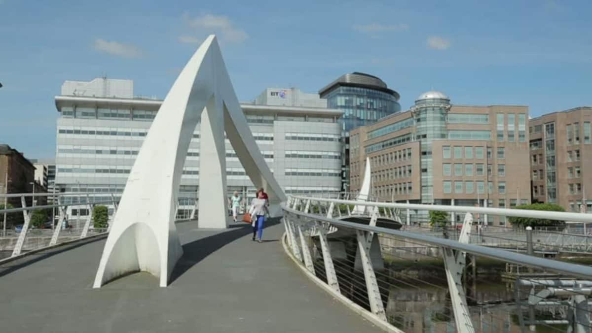 Glasgow City Centre G1 Penthouse With Riverviews - Duplex Eksteriør bilde