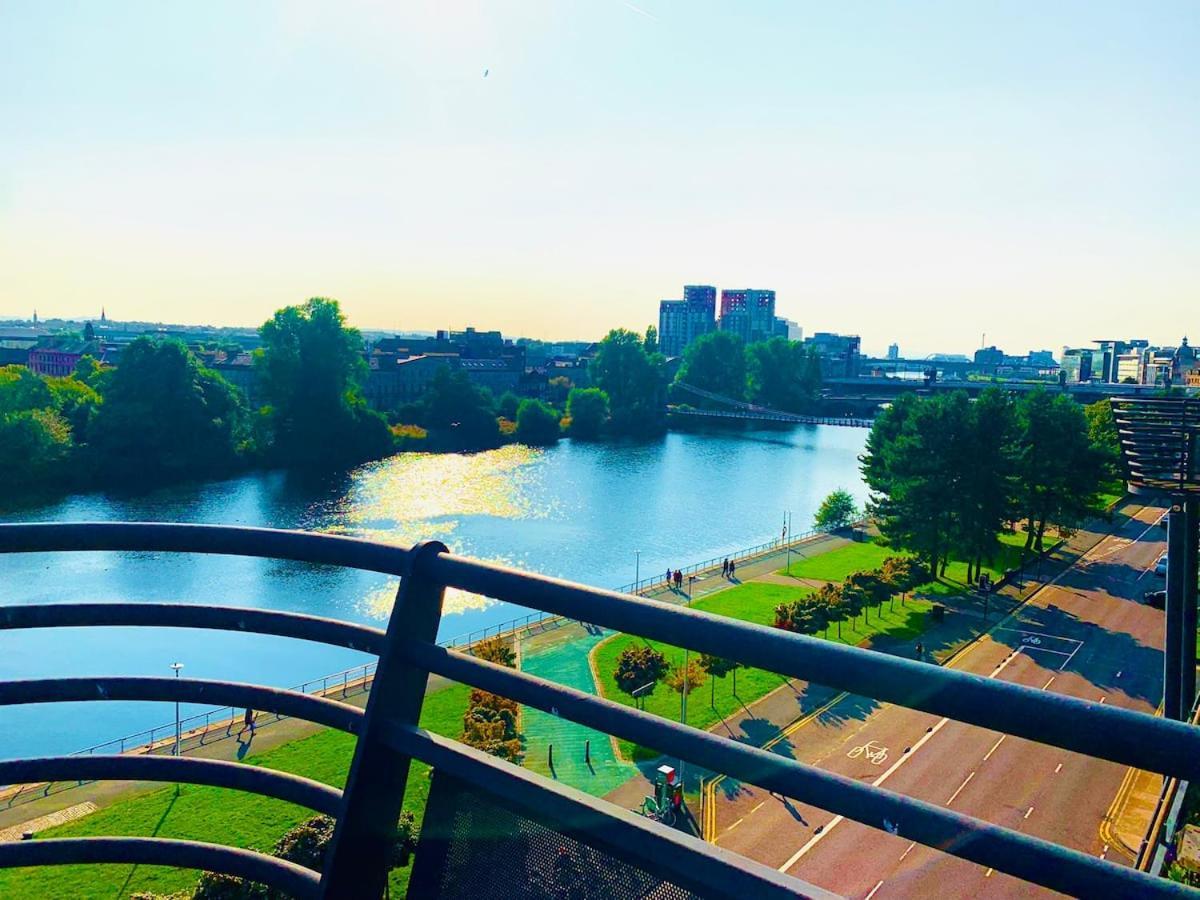 Glasgow City Centre G1 Penthouse With Riverviews - Duplex Eksteriør bilde