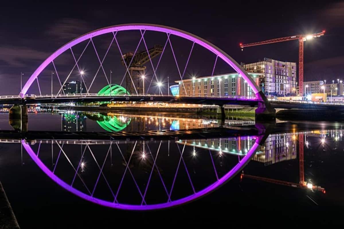 Glasgow City Centre G1 Penthouse With Riverviews - Duplex Eksteriør bilde