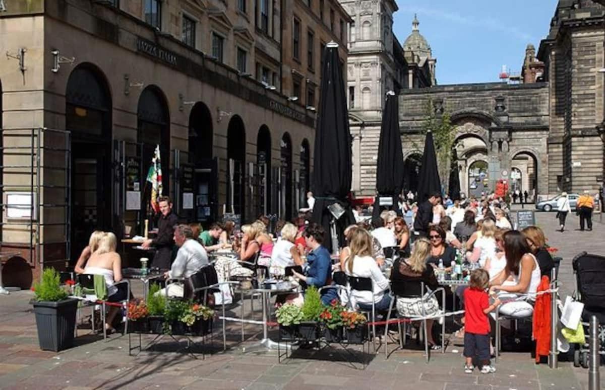 Glasgow City Centre G1 Penthouse With Riverviews - Duplex Eksteriør bilde