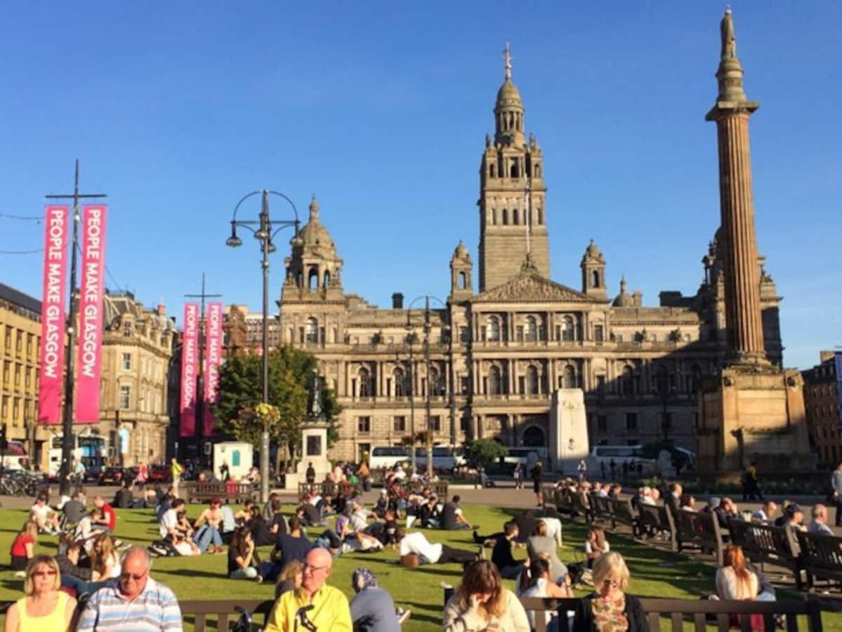 Glasgow City Centre G1 Penthouse With Riverviews - Duplex Eksteriør bilde
